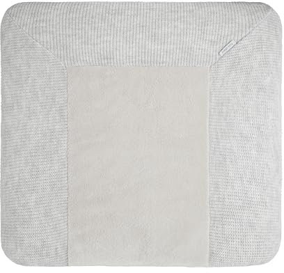 Baby's Only - Baby Wickelauflagenbezug 75x85 cm - Wickelauflage Hope - Strickbezug für Wickelunterlage - Bezug für Jungen und Mädchen - Ecru