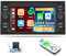 CAMECHO 1G+32G Android 13 Autoradio Wireless CarPlay Android Auto für Ford Fiesta Focus Kuga Transit Connect Mondeo S-Max, 7 Bildschirm mit Bluetooth Mirror Link GPS FM RDS WiFi SWC+Rückfahrkamera