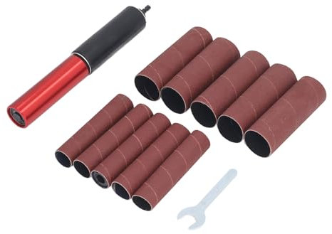 Schleifhülsen, Spindelschleifer-Adapter, Aluminiumlegierung, Bohrer, Schleifdorn-Set, Holz, Metall, 3,8 Cm, Universalgröße