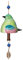 Tsudoku Décoration de Jardin de Cloche de Chant D'Oiseau, Carillon à Vent Rustique Suspendu, Pendentif de Cloche de Tube en Métal Pendentif de Cloche de Porte D Durable