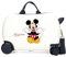Disney Mickey Cheerful Luggage – Kindergepäck, Jungen, Cheerful Side-Zahlenschloss, 4-Rollen-Handgepäck ist aus ABS, einem starren und leichten Material.