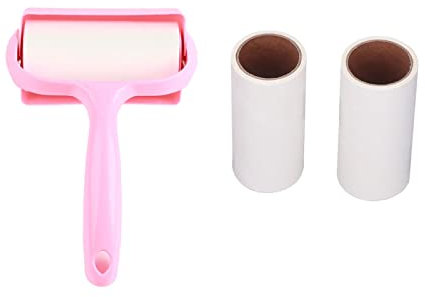 ZPSHYD Dustproof Lint Roller Lint Roller 3-Pack Rotation Design Reusable Dustproof Cover Compact Remover for Clothes and Pet Hair