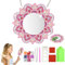 5D Diamond Painting Spiegel, Mandala Schminkspiegel Bastelset, Diamond Painting Kinder für DIY, Mädchen Geschenke 5 6 7 8 9 10 11 12 Jahre für die Dekoration von Wänden in der Wohnung