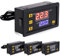 4 pezzi W3230 termostato digitale, DC 12 V 20 A, regolatore di temperatura digitale con display LCD, display digitale, termostato di riscaldamento, regolatore relè con sonda sensore NTC 10K (nero)