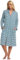 Suzy & Me Ladies 100% Cotton Zip Dressing Gown (SAGE 18-20)