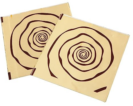 MOBUTOFU Bonbonpapier Backpapier 100 Stück Bonbonpapier für Selbstgemachte Pralinen und Süßigkeiten