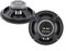 Emiif Bocina de coche, a prueba de humedad, 6 pulgadas, juego de 2, subwoofer coaxial de alta fidelidad para un sonido claro, fácil instalación, compatibilidad con múltiples modelos