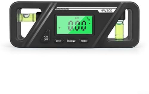 Magnetisch befestigbarer digitaler Neigungsmesser für nahtlose Integration in Ihren Mess-Workflow (schwarz)