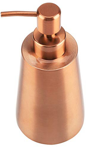 304 Edelstahl -Flüssigkeitshampoo -Spender | Langlebiger und Modernes Hotel Badezimmer Accessoire | Einfache Aufladung ohne Leck | Für Zuhause und Hotel | Rosegolden, 350 Ml