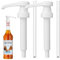2 Stück Dosierpumpe zum Drinks,Sirup Spender Wiederverwendbar Pumpkopf,Pumpspender Aufsatz Set,für 700ml Monin Sirup Glas Flasche des Ersatzpumpe,Kompatibel Monin Sirup Pumpe,Einmal Drücken 10 ml