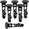 VICASKY Outdoor Waste Bin Lid Hinge Pins Plastic Recycling Bin Lid Latch Accessories Trash Can Hinge Plug 6pcs Nylon Pin Set