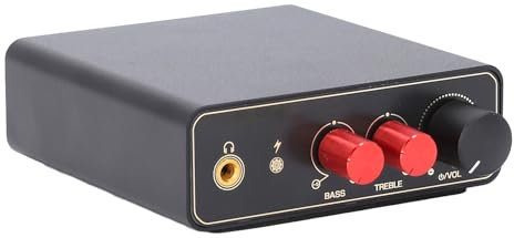 Turntable Preamplifier Stereo Box MM MC Ph Stage Preamp Headphone Amp with High Low Pressure Adjustment Turntable PreamplifierTurntable PreampPh Preamplifier MM MC Ph