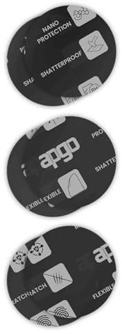 apgo [6 Stück] Hybrid Schutzglas Matt 8H für Maxcom FW01 Uran eSim Smartwatch, kratzfestes Displayschutzglas, Ersatz für Hartglas