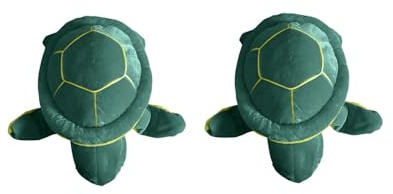 Turtle Snowboard Pad, Snowboard Schützer Schildkröte,Schildkröten-Knieschützer, Hüftschutz, Skifahren, Snowboard, Butt Pad, Skischutz, Ski-Hüftpolster für Skaten, Snowboard-Sport (Türkisgrün-2 Stück)
