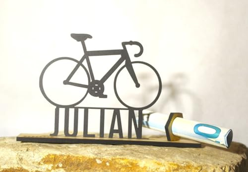 Generisch Geldgeschenk Rennrad personalisierbar – Geschenk für Rennradfahrer – Persönliche Geschenkidee für Fahrrad- und Radsportfans