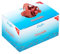 Läufer 51541 Rondella Gummibänder 150 x 10 mm, Durchmesser 100 mm, 10 mm breite Gummiringe 1 kg Schachtel, rot
