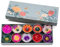 Hana Blossom Mixed 10 handmade scented flower tealight candles in assorted designs and colours gift set