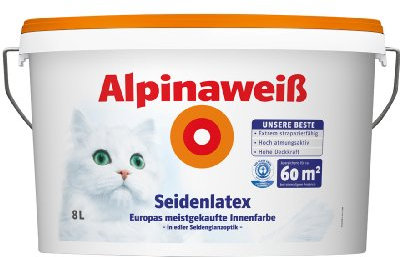 Alpina Weiss Seidenlatex 8 L [Misc.]
