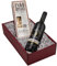 The Wine Guys Geschenk-Set „Rustico“ mit Wein und Salzgebäck in einem tollen Geschenkkarton | Geschenkset mit edlem Rotwein aus Sizilien (1 x 0.75 l) und feine Grissini aus Italien