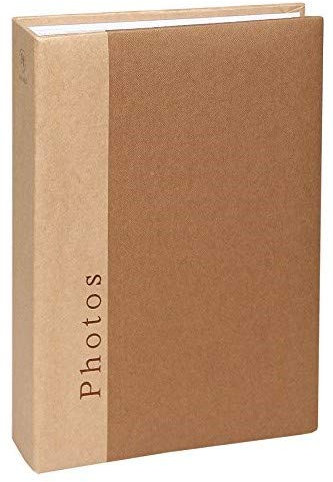 Chapter Einsteckalbum für 300 Fotos in 10x15 cm Foto Album mit Farbauswahl: Farbe: Braun