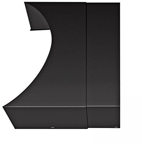 Oranier 9214 01 Teleskop-Abdeckung Stahl Schwarz für Arena Aqua