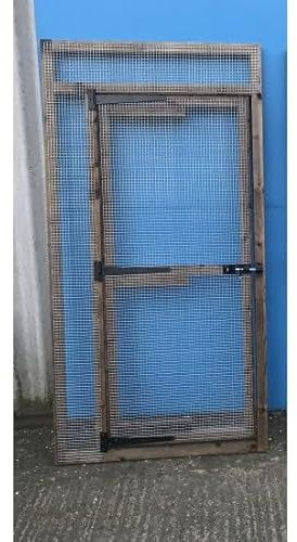 Aviary Door Panel 6ft x 3ft (184 x 94cm) 16G Wire Mesh