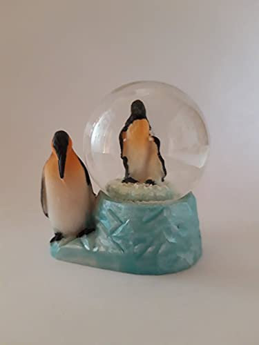Glitzerkugel Pinguine Schneekugel Tier Tiere Schneekugeln Pinguin