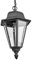 Lindby Außenleuchte Edana (spritzwassergeschützt (Modern) in Schwarz aus Aluminium (1 flammig, E27) - Pendelleuchte außen