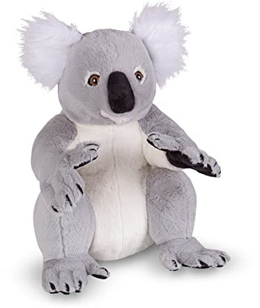 Melissa & Doug 18806 Koala - Naturgetreues Plüschtier mit lebensechtem Gesichtsausdruck