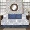 Lush Decor Blue Daybed Monique 6-teiliges Bezugsset, 99,1 x 190,5 cm