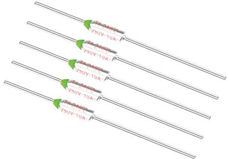 sourcing map Thermal Fuse 250V 10A TF 216 Celsius Degree Temperature Electrical Circuit Cutoff 5pcs