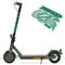 Aufkleber-Set (30-teilig) Sticker-Set auf 35x24cm Bogen geeignet für Doc-Green ESA 5000 1919 Xiaomi M365 E-Scooter (Grün Reflektierend)