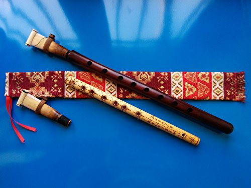 Theodoros Armenischer Duduk, A Key, Aprikosenholz, Zwischenprodukt, mit Etui, 2 Blättern und Anleitung (evtl. nicht in deutscher Sprache)