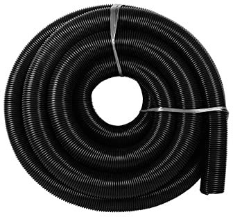 Cfty Staubsaugerzubehör Allgemeiner Staubsaugerschlauch Innen 40mm Äußere 48mm Balg-Strohhalme Industrielle Fadenschlauch-Staubsauger-Teil-Soft-Rohr(Black-2m (40mm))