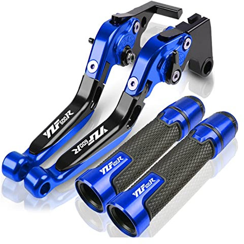 Fahrrad Handgriffe Für Yamaha YZF600R Do 1994–2005 YZF 600 R Thundercat 2004 2003 Lenkergriffe Motorrad Verstellbarer Bremsgriff Kupplungshebel (Farbe : 3)
