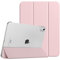 TiMOVO Cover Custodia Compatibile con iPad (A16) 11 Generazione 11 Pollici 2025/iPad 10 Generazione 10,9 2022, Retro in PC Rigido Semi-Trasparente, Auto Sveglia/Sonno, Rosa Chiaro