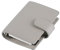 Moterm A8 Regular Ringe Planer - Echtes Leder Binder Organizer Geldbörse (Kiesel-Grau, 15mm Ring)
