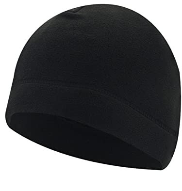 CHWSDT Reitmütze Laufende Winddichte warme Mütze Warme Mütze(schwarz,One Size fits All)