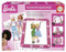 Educa - Juego Barbie Fashion Designer | Crea infinitos diseños y combinaciones con la mesa de luz | Haz desfilar tus figuras Barbie en el desfile de moda, +5 años. (19825)
