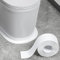 Fixmend Bath Sealant Strip, Bathroom Sealant, Caulk Strip, Waterproof Simple Seal Tape for Bathroom, Kitchen, Bathtub, Toilet, Wall Floor, with Sealing Tool (126in, White)
