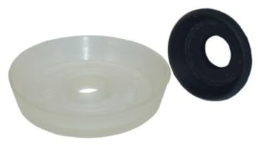 ZEFAL Spare Part - Pump Internal Piston Rubber Washer, Black, 26mm & 42mm