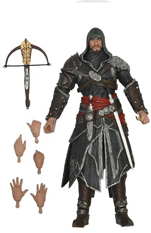 NECA Ezio Auditore Revelations Actionfigur 18 cm