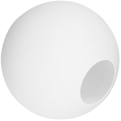 Pantalla De Lámpara De Globo De Cristal Reemplazo De Pantalla De Globo De Cristal Poste De Lámpara Cubierta De Lámpara De Bola Redonda Para Lámpara De Pared Colgante De