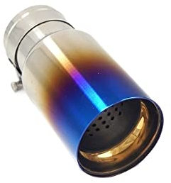 Auto Auspuff Endrohr Universelle Glänzende Auspuffblenden Für BMW Für F20 F21 F22 F23 F30 F31 F32 F33 F36 F10 F12 Endrohrspitze (Color : B)