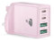 USB C Plug, 40W 4-Port USB C Charger Plug Multi USB Plug UK Dual Port PD USBC Power Adapter+QC Wall Charger, Type C Fast Charging Plug for iPhone15 14 13 12 11 Pro Max XS XR SE, iPad, Samsung, Google