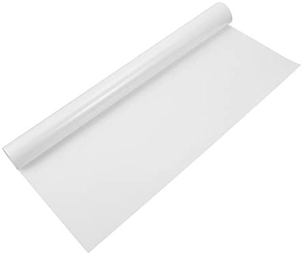 Verdunkelung glas folie Verdunkelungsfolie für Fenster Raumverdunkelnde Fensterfolie Fensterfolien lichtschutzfolie aufkleber Dekor selbstklebende lichtundurchlässige Folie Weiß ULDIGI