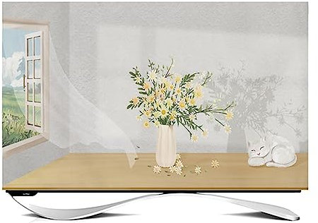Outdoor TV Cover for 2465 inch TVs Waterproof Television Screen Protector for Indoor and Outdoor Use Dust and UV Protection TV/PC Monitor Cover (Color: A Size: 24in)