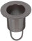 TINEASUR 1 Satz Regenketten-ablaufadapter Regenketten Für Fallrohre Kleiner Adapter Regenwasser Wasserfänger Abtropffläche Für Regenkette Regenschirm Regenkette Black Aluminiumlegierung