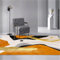 LKTRUK 80X160Cm Orange Farbe Auslegware Teppichboden Rechteckiger Teppich Für Den Innenbereich, rutschfest, Maschinenwaschbar 2Ft 7.5''X5Ft 3''