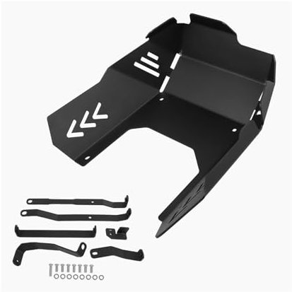 Nonuiny Verkleidung-Winglet Motorrad-Unterfahrschutz Für CL500 SCL500 CL 500 2023 2024 Unterbodenschutz Bash Guards Ölwannenschutz(Schwarz)